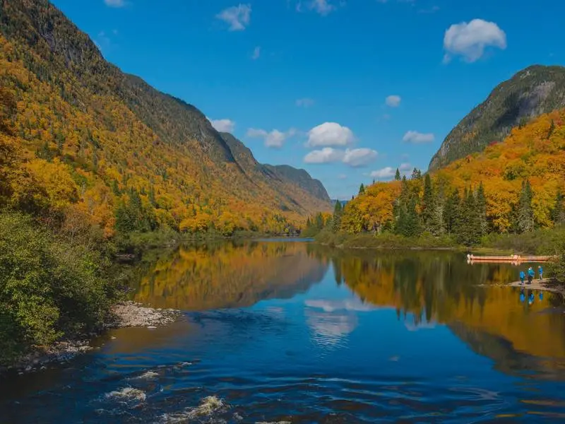 Parc national de la Jacques Cartier Qu bec s national park in