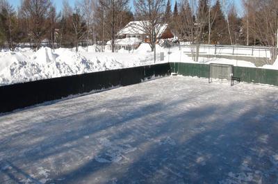 Patinoire extérieure