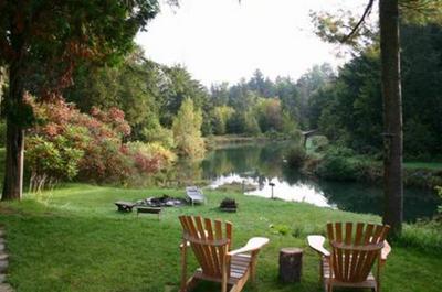 Vue sur le lac