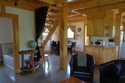Intérieur (Chalet Sainte-Marie)   © M.Bouchard