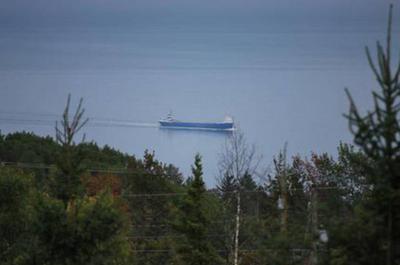 La vue du fleuve