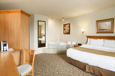 Chambre à 1 lit king avec bain à remous