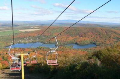 Vue du télésiège