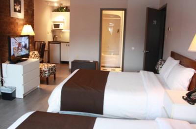 Chambre 2 lits double avec cuisinette