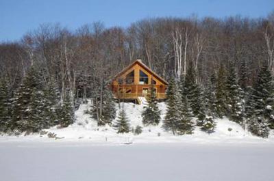 En hiver   © Chalet de L'Aigle à Tête Blanche