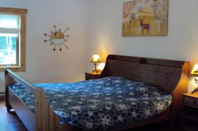 La chambre des maîtres   © Chalet de L'Aigle à Tête Blanche