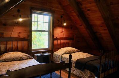 Le Madison - chambre à coucher à l'étage   © CHALETS FORESSENCE