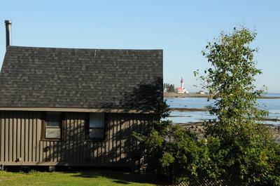Chalet avec vue sur le phare
