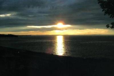 Splendide coucher de soleil