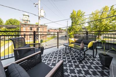 Terrasse aménagée suite supérieure