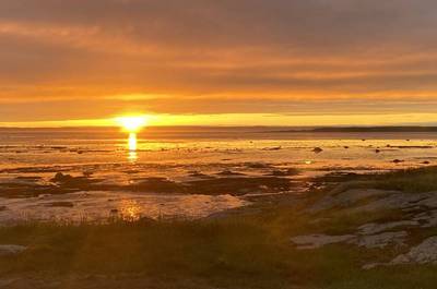 Coucher de soleil   © P.-L.Gaudreault