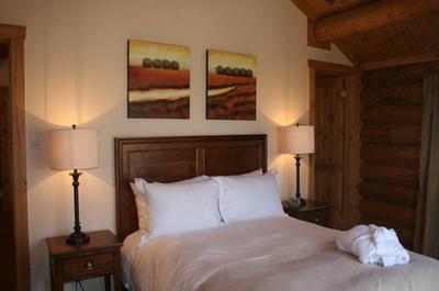 Chambre Queen   © Gestion Blueberry Lake