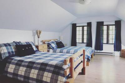 Chambre principale - deux lits