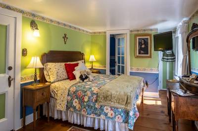 Chambre Mona-Lysa   © À la vieille Maison Fradet