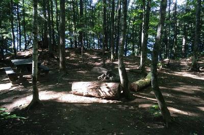 Site de camping rustique