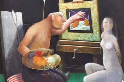 Henry Wanton JONES The Man who painted Oranges   © Galerie Valentin