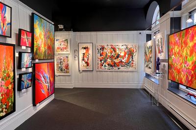  Exposition d’artistes abstraits contemporains