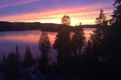 coucher de soleil