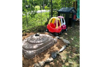 Espace extérieur pour enfants