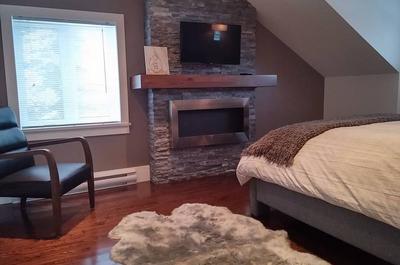 Chambre principale   © Chalet St-Castin