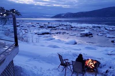 Hiver au Chalux   © France Bolduc