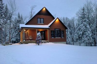 Chalet en hiver