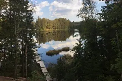 Vue   © Chalet du Lac Rouge