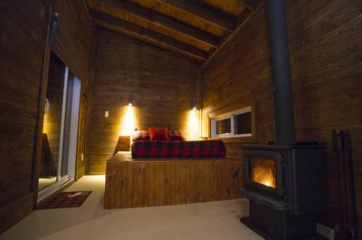 Cabane Racines - Intérieur   © M.Leduc Poirier