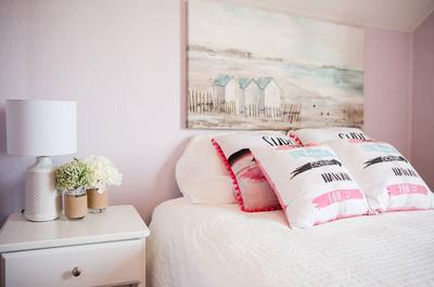 Chambre 1 lit queen   © M.Turbide