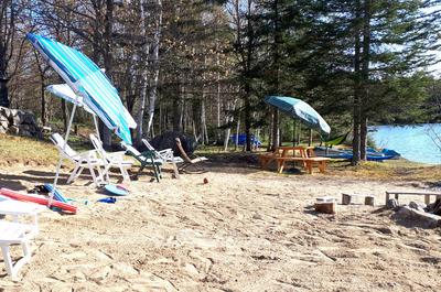 Plage privée   © Chalet Amico