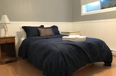 Chambre au sous-sol (lit double)