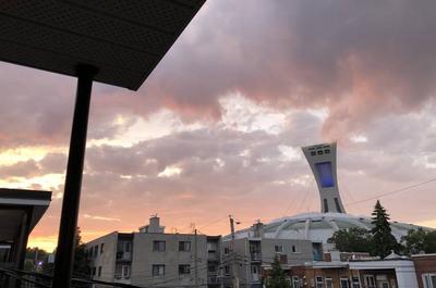 Vue sur le Stade Olympique