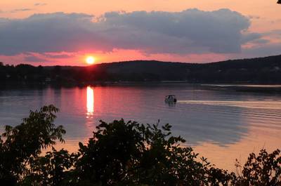Coucher de soleil   © P.Gélinas