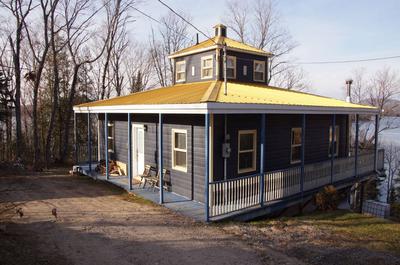 Chalet sur le bord du reservoir Kiamika