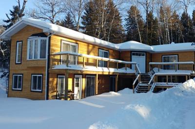 Le DEN de Tremblant l'hiver.
