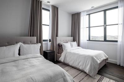 Chambre deux lits   © Tremblant Prestige