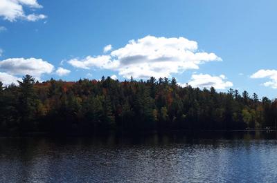 Le Lac en face du chalet