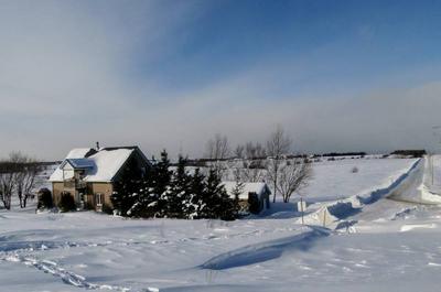 La maison l'hiver