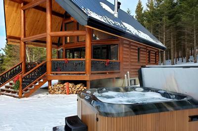Chalet avec spa