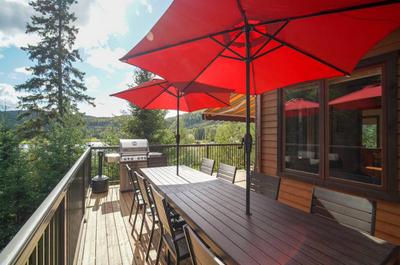 Terrasse avec barbecue