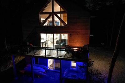Vue en soirée
