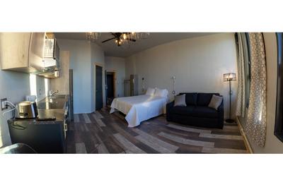 Chambre côté mer de Lofts Hôtel Gaspésie 2