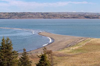 Pointe de sable   © J.Gobeil