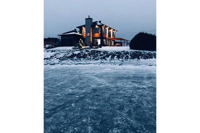 Depuis le lac