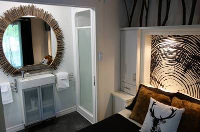 Chambre du chalet 29   © C.Juneau