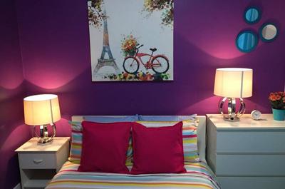 Chambre lit queen