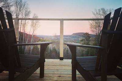 Vue sur les montagnes   © M.Gingras
