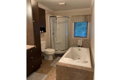 Salle de bain   © Chalet Lac Taureau SENC