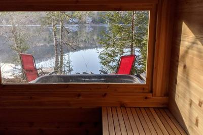 Sauna panoramique