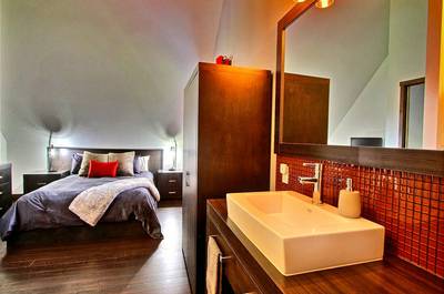 Chambre à l'étage
